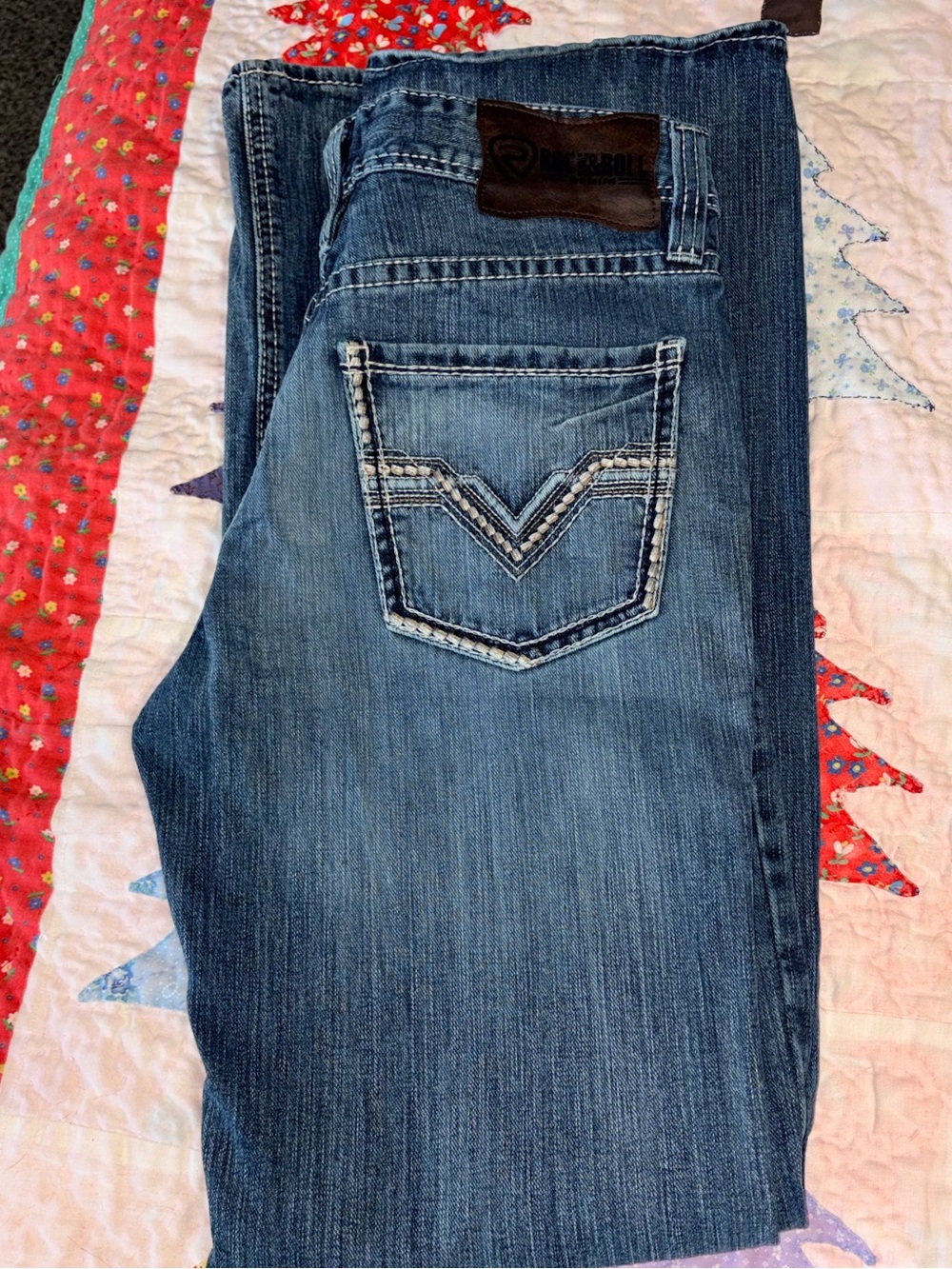 Rock & Roll Denim Double Barrel Straight relaxed fit Men's Jeans